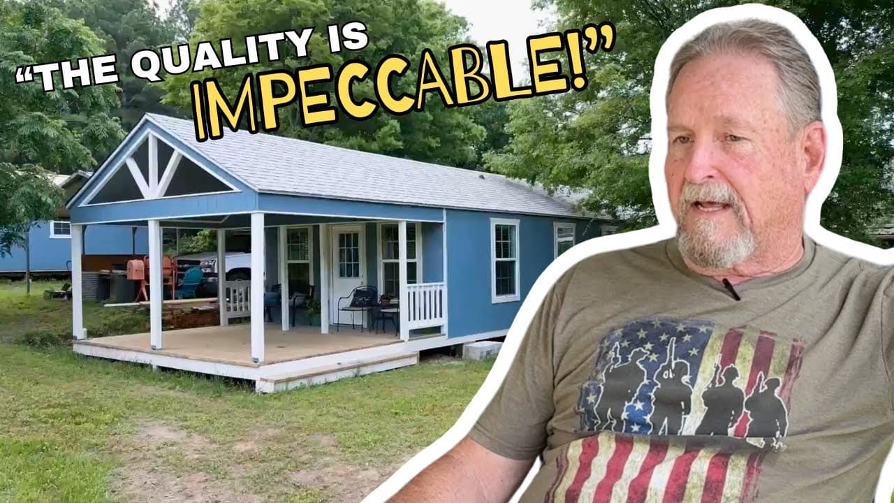 Customer Adds 16x40 Shed to His East Texas Home