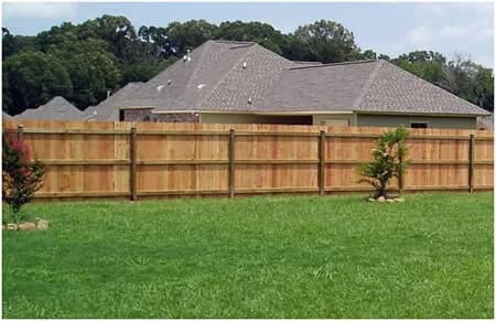 Wood Privacy Fence