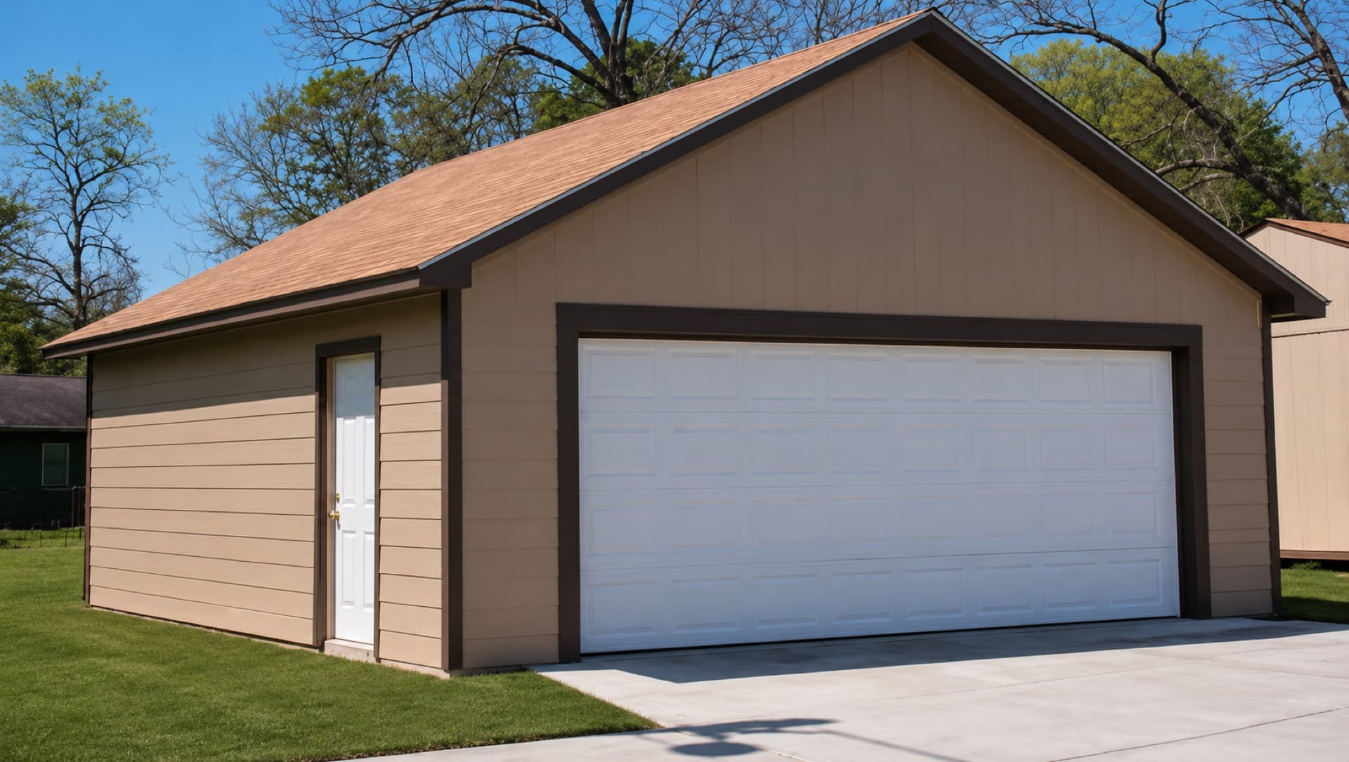Enclosed Garage