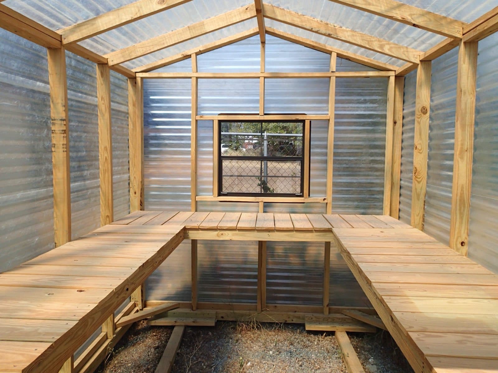 Atlas Greenhouse - Side View