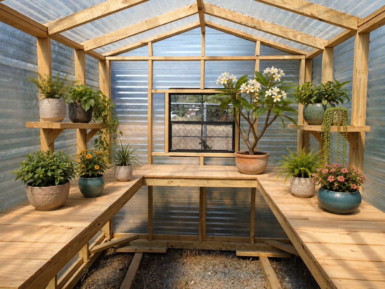 Backyard Greenhouse