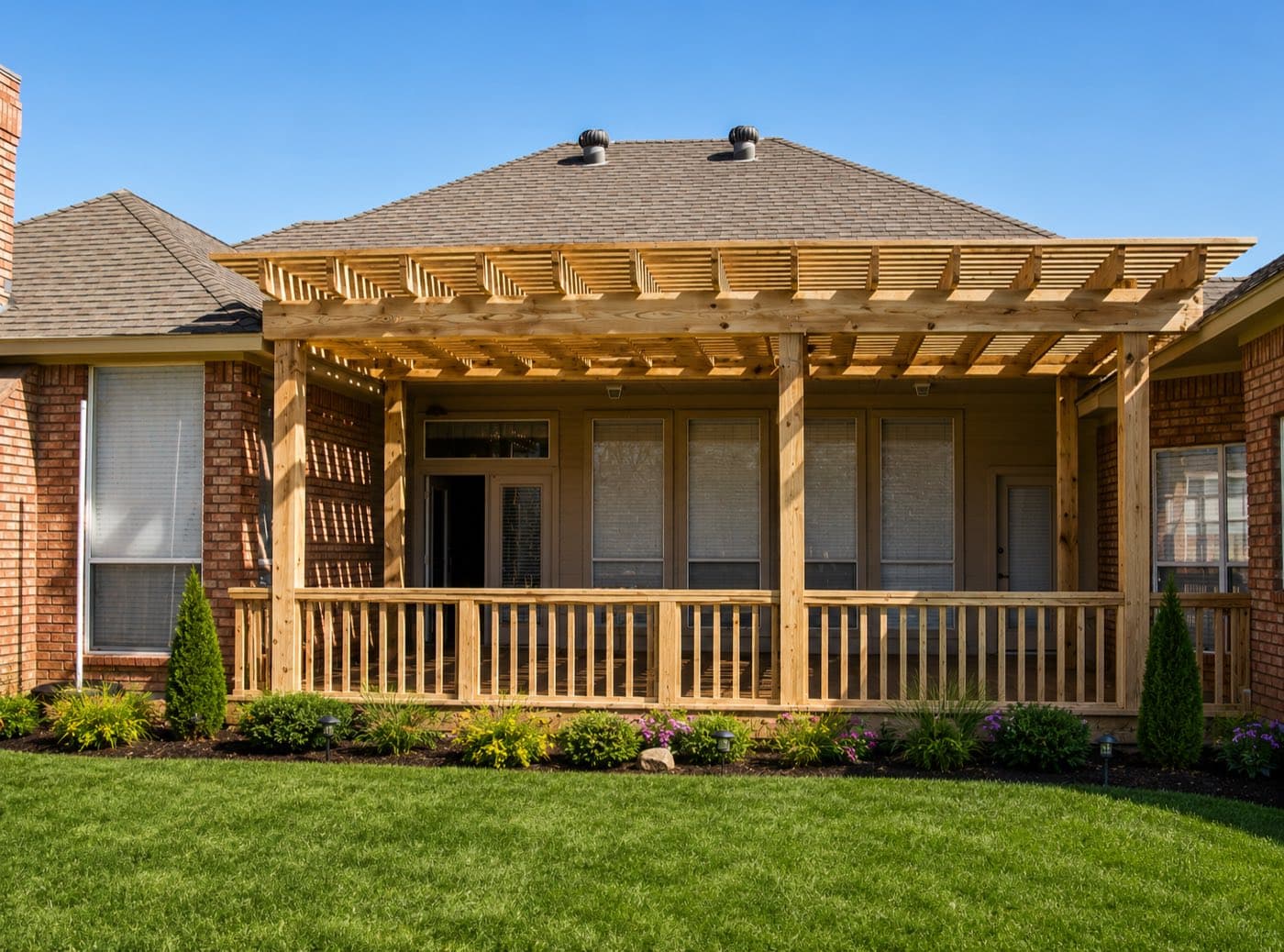 Backyard Pergola