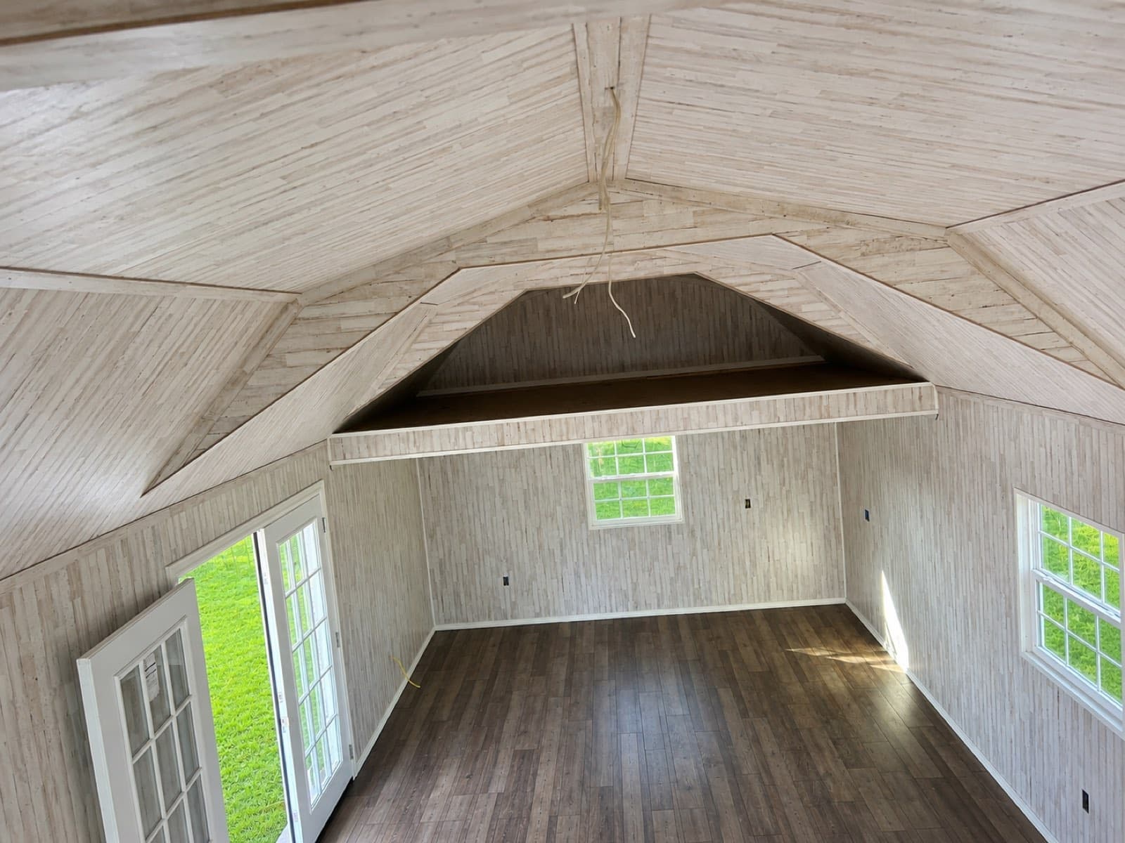 Finished Interior with Loft Ladder